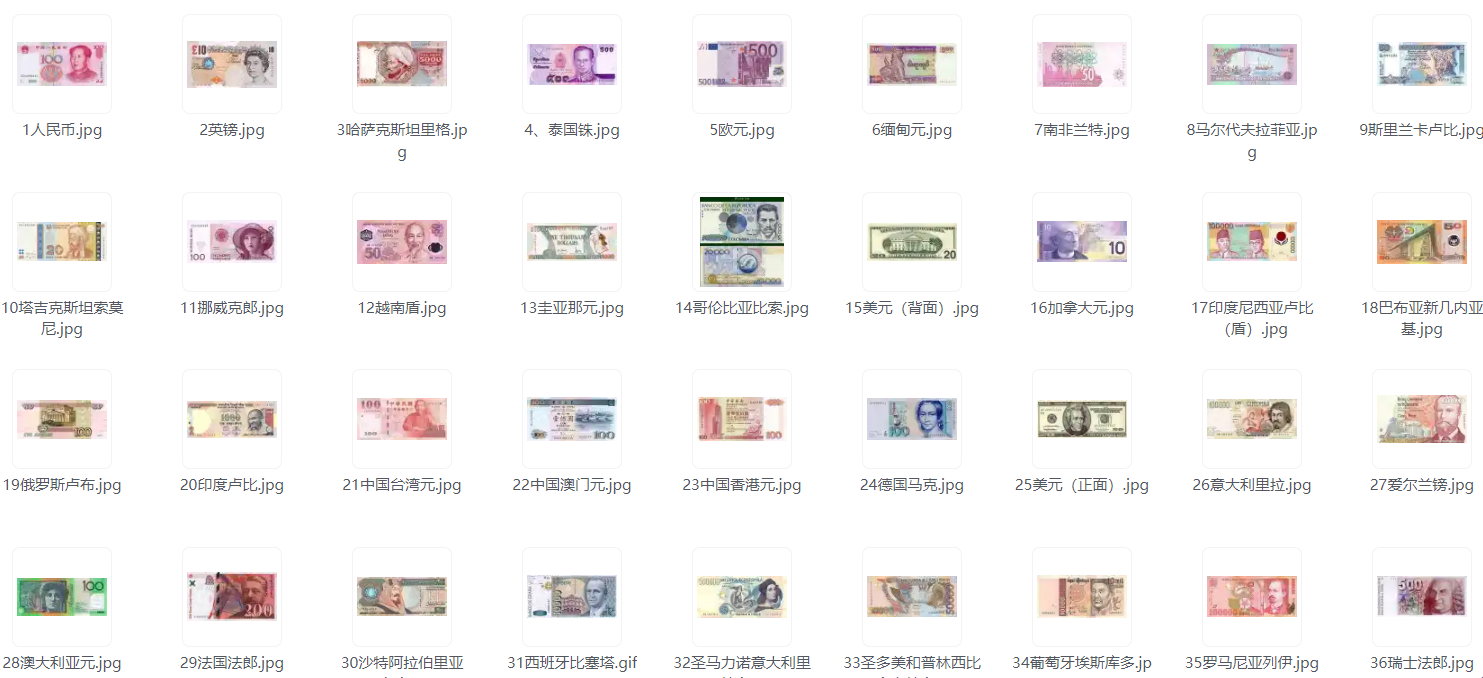 世界各国钱币图片应该有帮助吧！-颜夕资源网-第11张图片