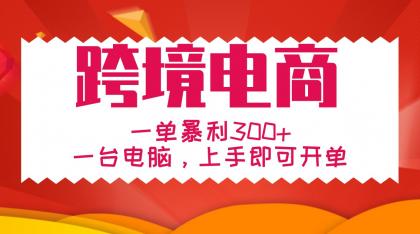 手把手教学跨境电商，一单暴利300+，一台电脑上手即可开单-颜夕资源网-第13张图片