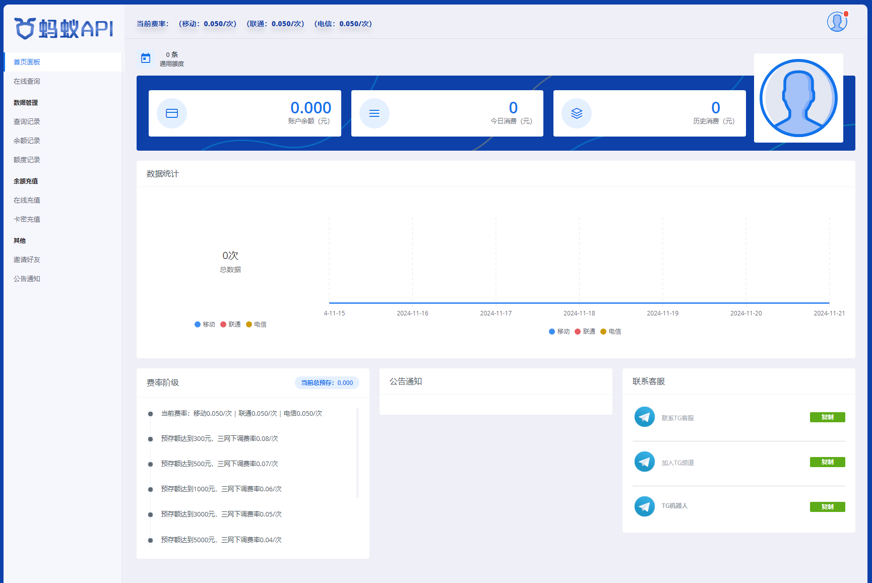 全新三网话费余额查询API系统源码 Thinkphp全开源 附教程-颜夕资源网-第12张图片
