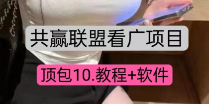 共赢联盟看广顶包10，教程+便签软件-颜夕资源网-第13张图片