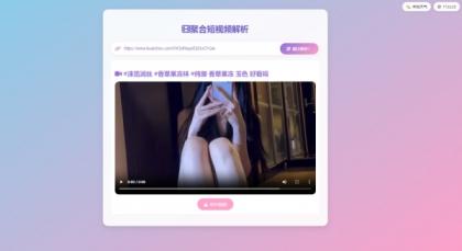 二次元聚合短视频解析去水印系统源码-颜夕资源网-第13张图片