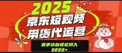京东短视频带货项目（可代发视频）